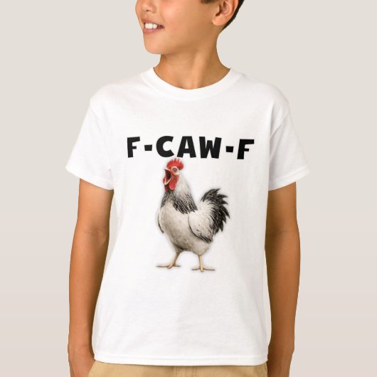 T-shirt Poulet F-caw-f (Devant)