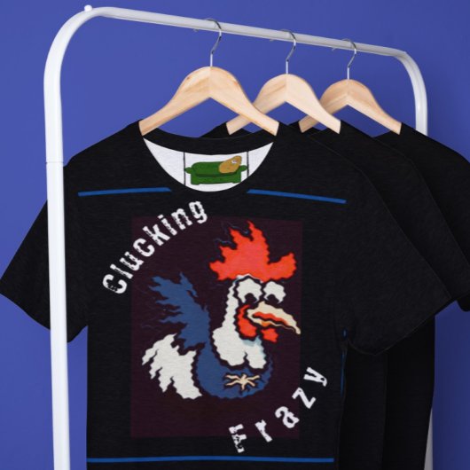 T-shirt poulet fou
