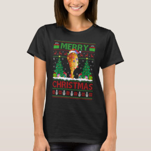 T-shirt Poulet Frit Arbre de Noël Laid Poulet Frit Christ