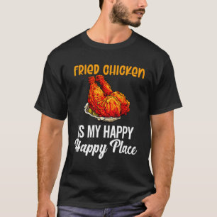 T-shirt Poulet frit drôle hommes femmes ailes de poulet Fa