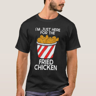 T-shirt Poulet Frit Poulet Chaud Nourriture Snack Frit 1