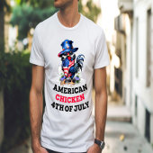 T-shirt Poulet funky en Casquette élégant