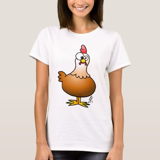 T-shirt Poulet gai (Devant)