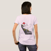 T-shirt Poulet géant ! (Dos entier)