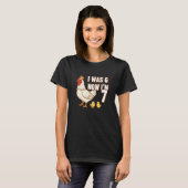 T-shirt Poulet J'avais 6 ans Maintenant j'ai 7 ans Anniver (Devant entier)