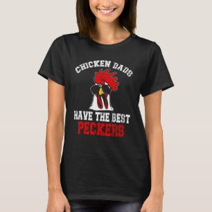 T-shirt Poulet Les Pâtes Ont Les Meilleurs Peckers Fermier