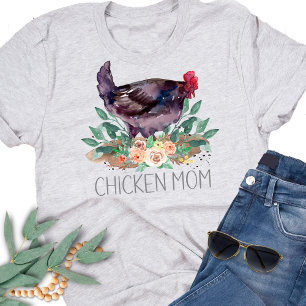 T-shirt Poulet maman Agriculture biologique Jardinage Perm