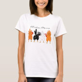 T-shirt Poulet maman | Fronts de poulet et sacs de poulet (Devant)