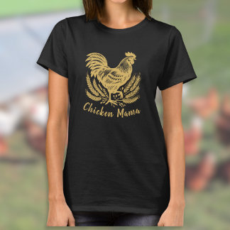 T-shirt Poulet Maman Volailler Femme Éleveuse de Poules