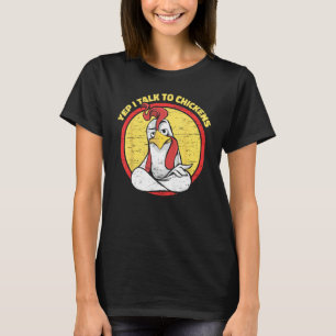 T-shirt Poulet Mignon Amour Poules Pondeuses