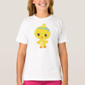 T-shirt Poulet mignon, Poulet Bébé, Poulets, Petit Poulet (Devant)