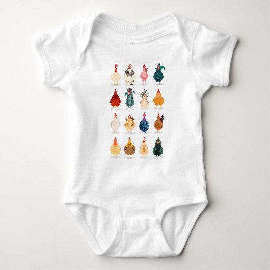 T-shirt Poulet mou (Devant)