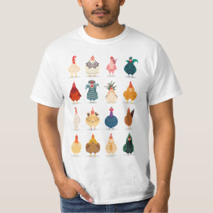 T-shirt Poulet mou