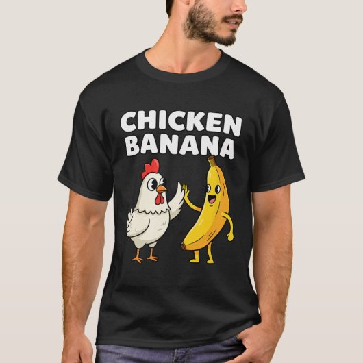 T-shirt Poulet Nana Highfive Fun (Devant)