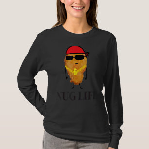 T-shirt Poulet Nugget Gangster Nug Life