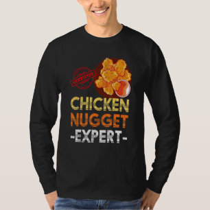 T-shirt Poulet Nuggets Expert Restauration Rapide Poulet N