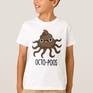 T-shirt Poulet Octo-Poos Drôle