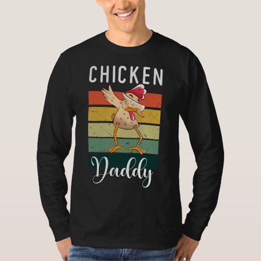 T-shirt Poulet papa Poulet poulet Poulet (Devant)
