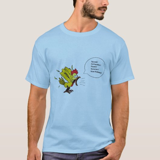 T-shirt Poulet parlant (Devant)