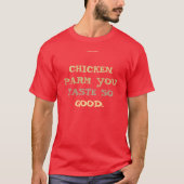 T-SHIRT POULET PARM (Devant)