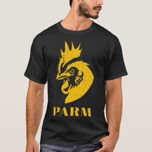 T-shirt Poulet Parme Viande Thé Ferme Carnivore