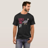 T-shirt Poulet Pintade Oiseau Guy (Devant entier)