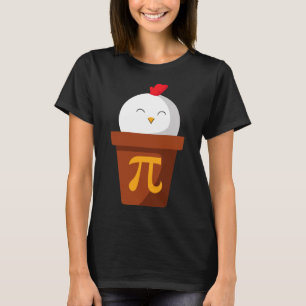 T-shirt Poulet Pot Pie Pi Day T Chemise Math Enseignants C