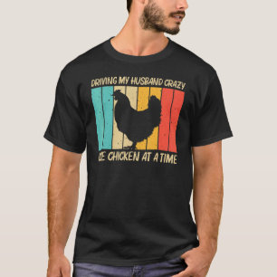 T-shirt Poulet Pour Femmes Mère Fermier Poulet Ferme Hen