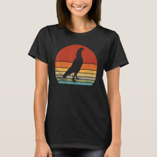 T-shirt Poulet Rétro Silhouette de Poulet Vintage Animal  