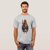 T-shirt Poulet samouraï (Devant entier)