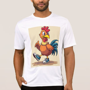 T-shirt Poulet sportif