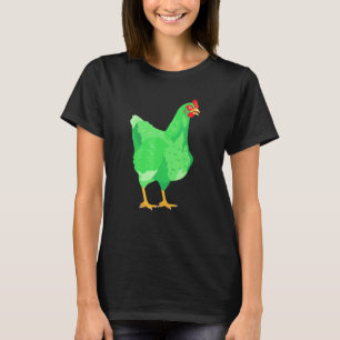 T-shirt Poulet Vert