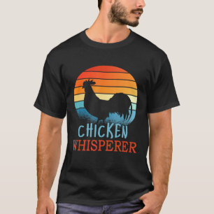 T-shirt Poulet Whisperer Volaille Agricole Hommes Femmes K