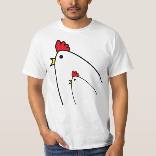 T-shirt Poulets (Devant)