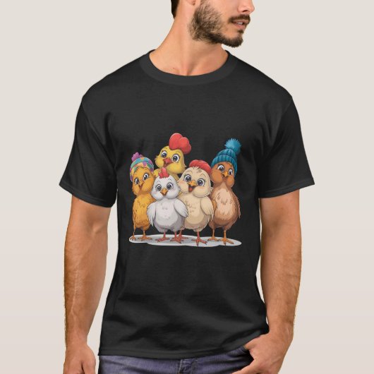 T-shirt Poulets (Devant)