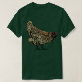 T-shirt Poulets améraucanes (Design devant)