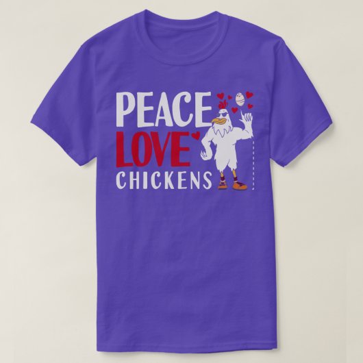 T-shirt Poulets coq (Design devant)