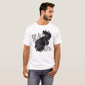 T-shirt Poulets de coq Ayam Cemani (Devant entier)