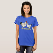 T-shirt Poulets de la rivière Indian (Devant entier)