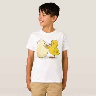 T-shirt Poulets Et Oeufs Jaunes