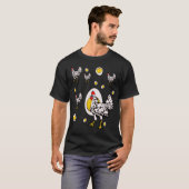 T-shirt Poulets rétro (Devant entier)
