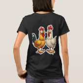 T-shirt Poulettes Im-Pec-ables (Dos)