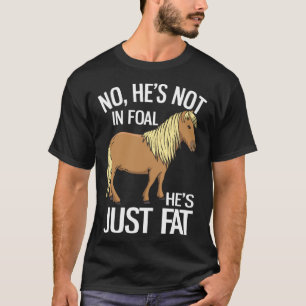 T-shirt Poulinière non pleine Haflinger juste grasse 1