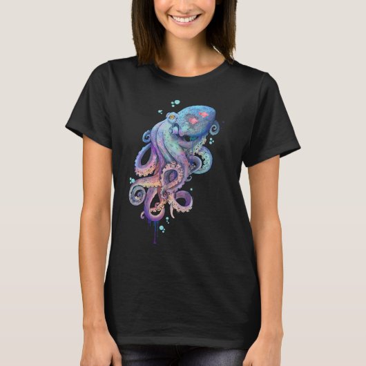 T-shirt poulpe (Devant)