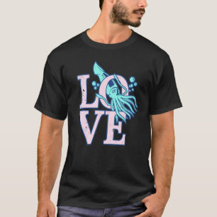 T-shirt Poulpe d'amour Seiche Calmar 1