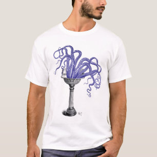 T-shirt Poulpe dans l'évier