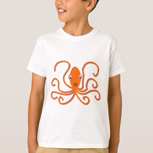 T-shirt Poulpe de bébé (Devant)