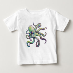T-shirt poulpe de mer