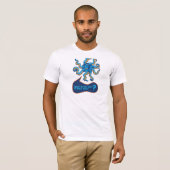T-shirt Poulpe psychique (Devant entier)