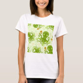T-shirt poulpe verte (Devant)